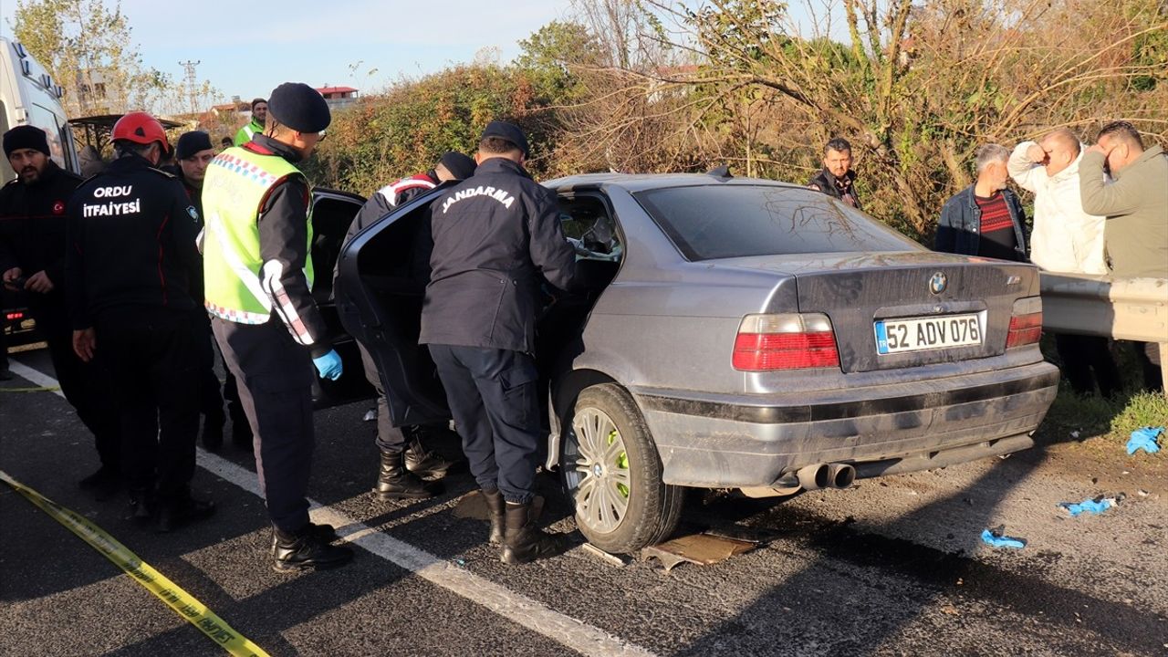 Ordu'da Trafik Kazası: 3 Kişi Hayatını Kaybetti