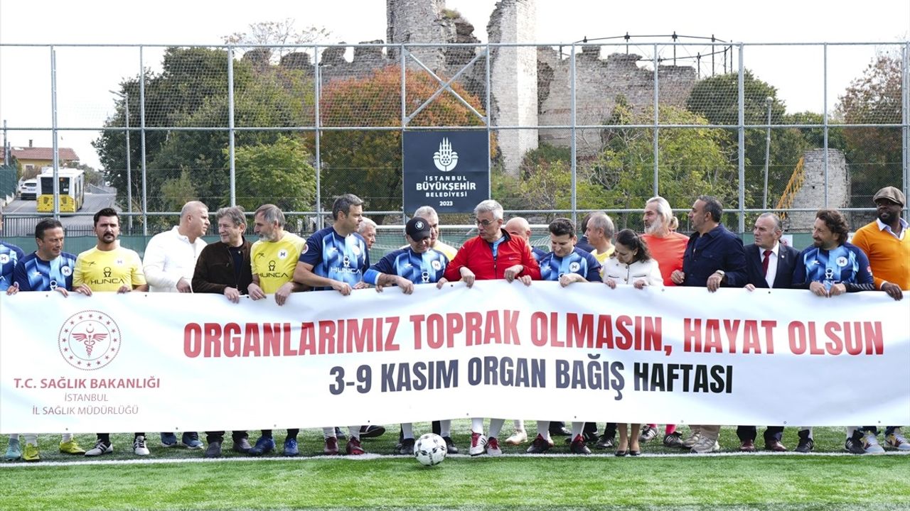 Organ Bağışı İçin Futbol Etkinliği Düzenlendi