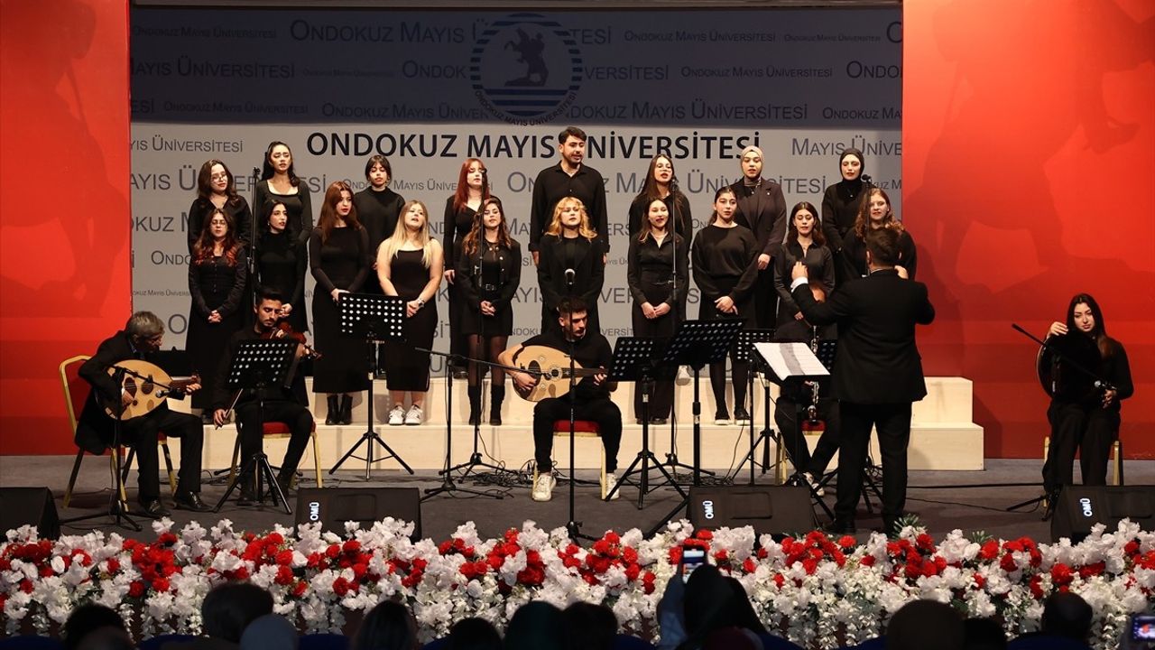 Samsun'da Atatürk'ü Anma Konseri: Sevdiği Şarkılar