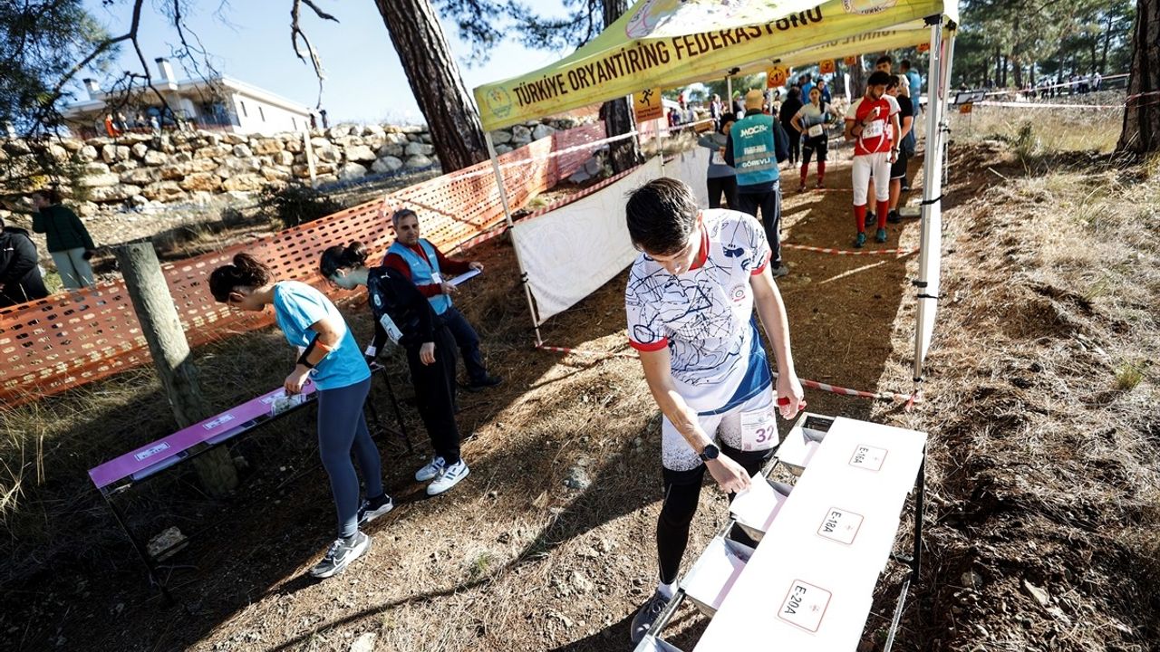 Türkiye Oryantiring Şampiyonası 1. Kademe Yarışması Mersin'de Başladı