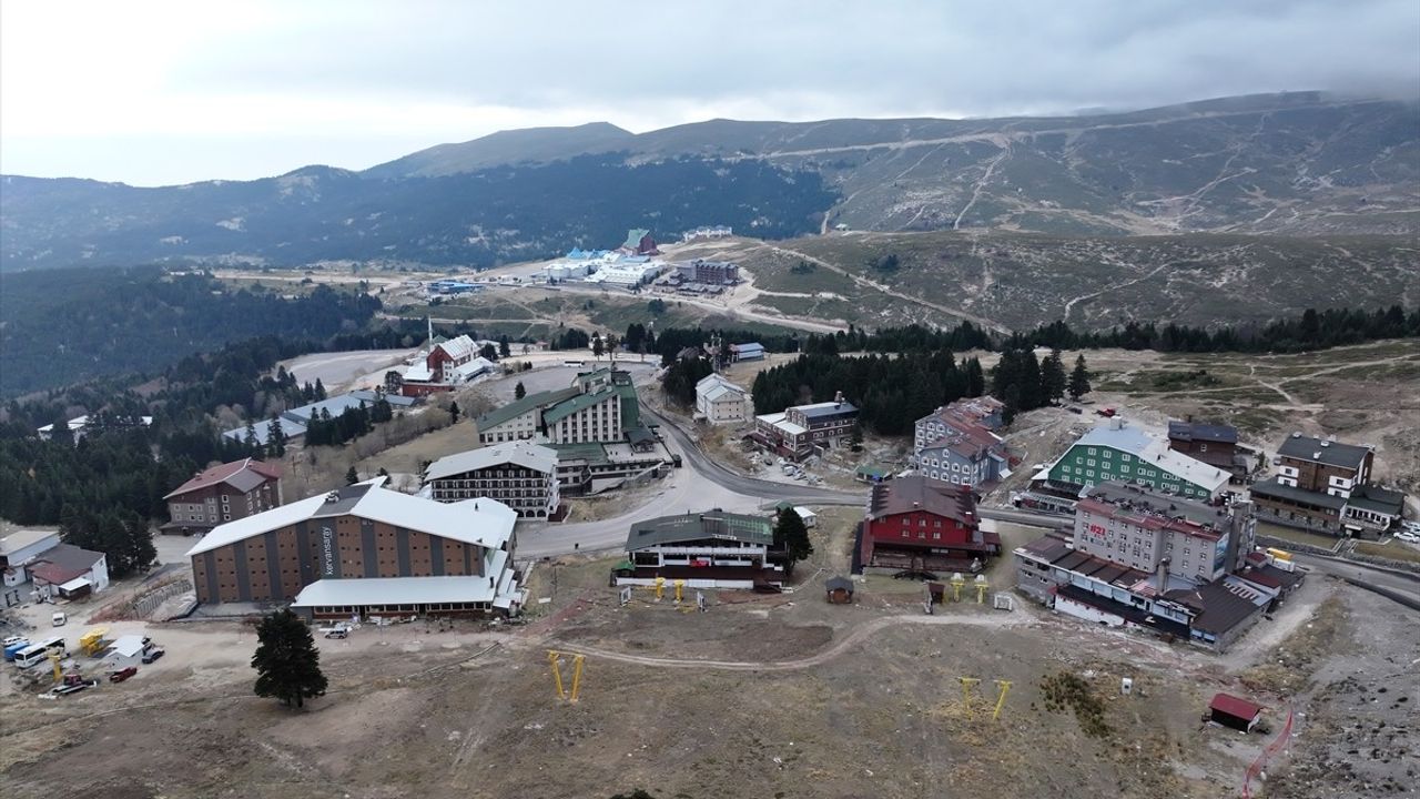 Uludağ'da Kayak Sezonu İçin Geri Sayım Başladı