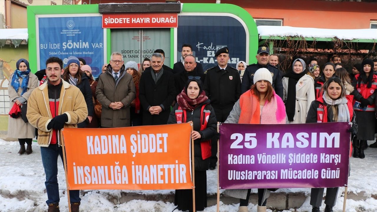 Yozgat'ta "Şiddete Hayır Durağı" Açıldı