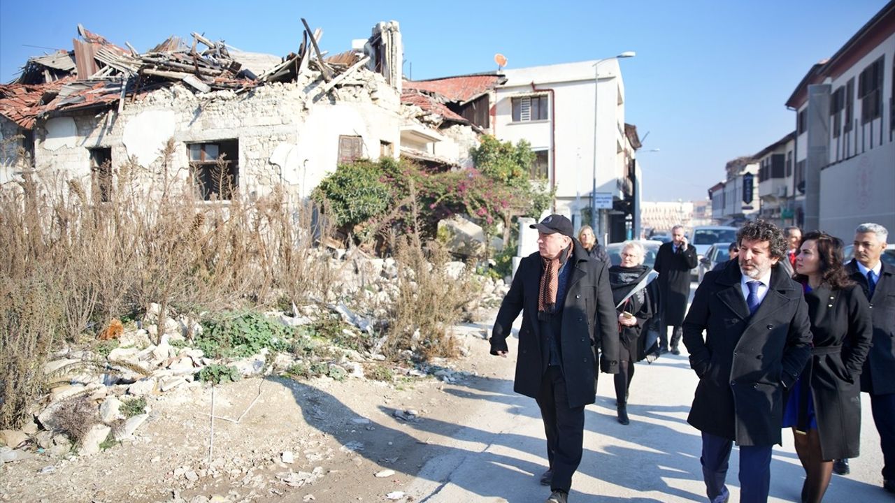 AB Türkiye Delegasyonu Başkanı Hatay'da Temaslarda Bulundu