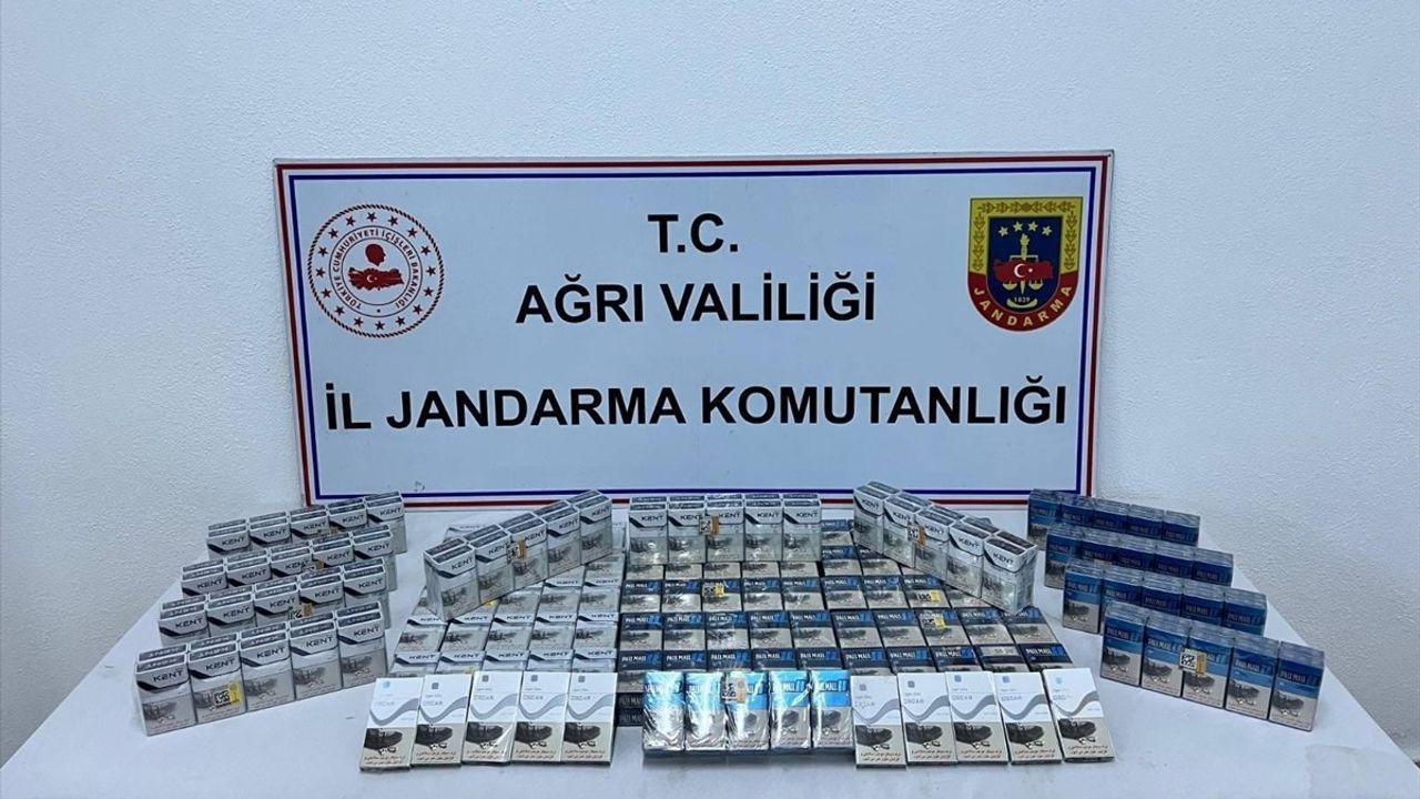 Ağrı'da Uyuşturucu ve Kaçakçılık Operasyonları: 9 Gözaltı