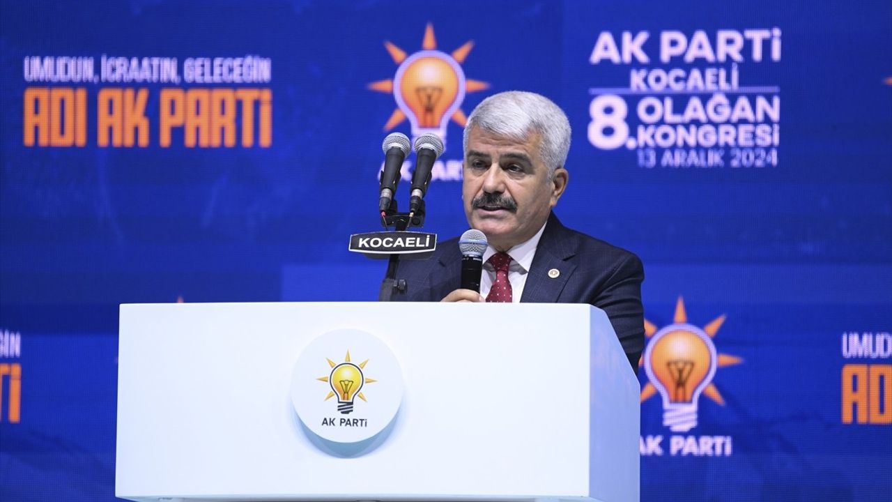 AK Parti Kocaeli 8. Olağan İl Kongresi Gerçekleşti