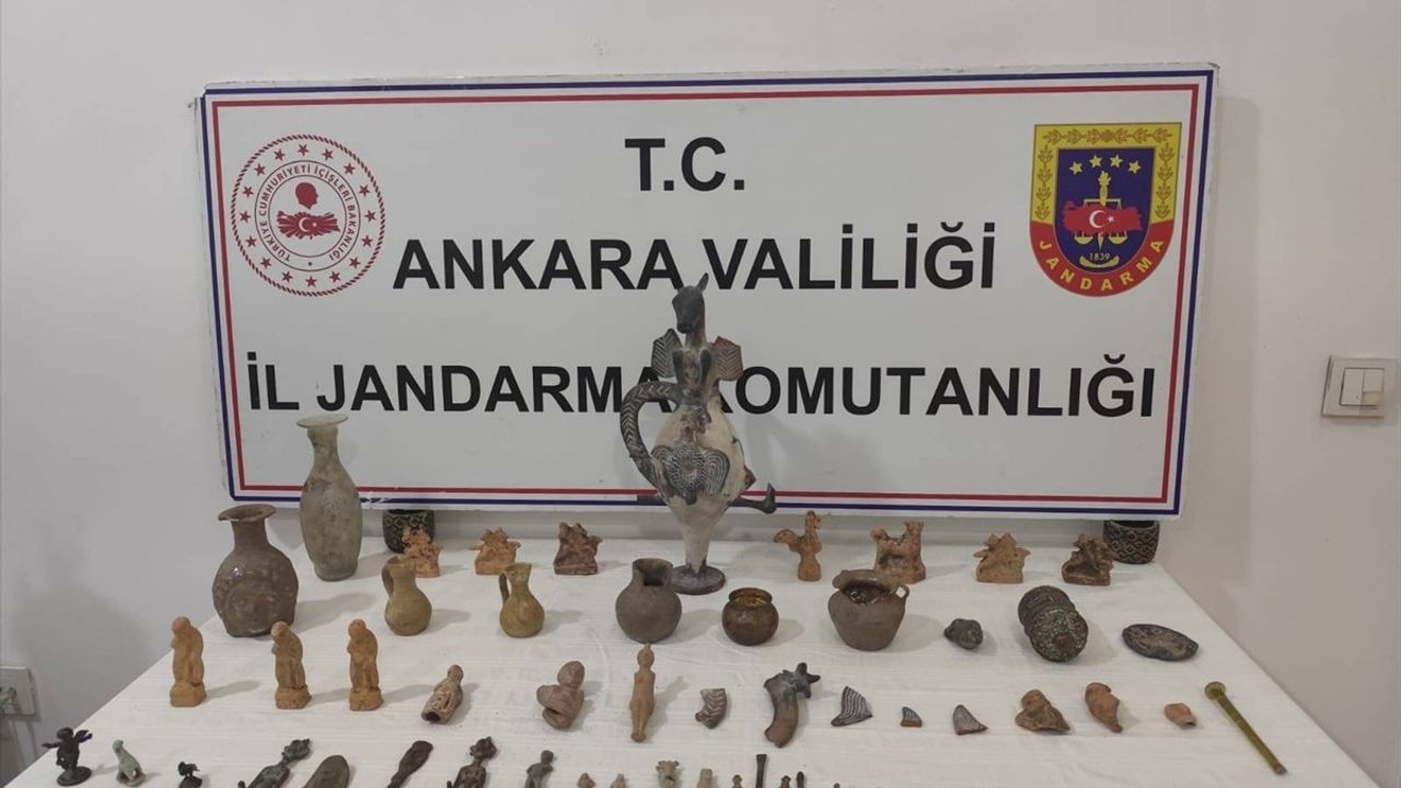 Ankara'da Tarihi Eser Kaçakçılığı Operasyonu