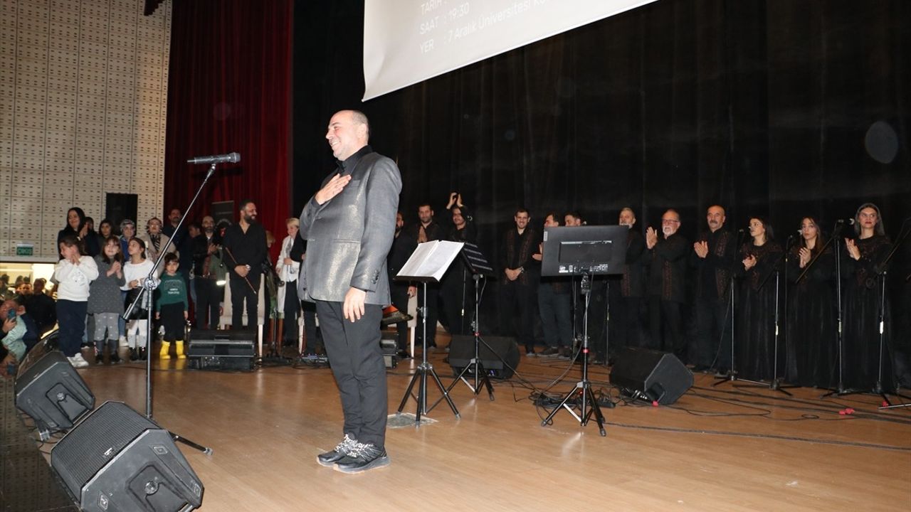 Antakya Medeniyetler Korosu Kilis'te Anma Konseri Düzenledi