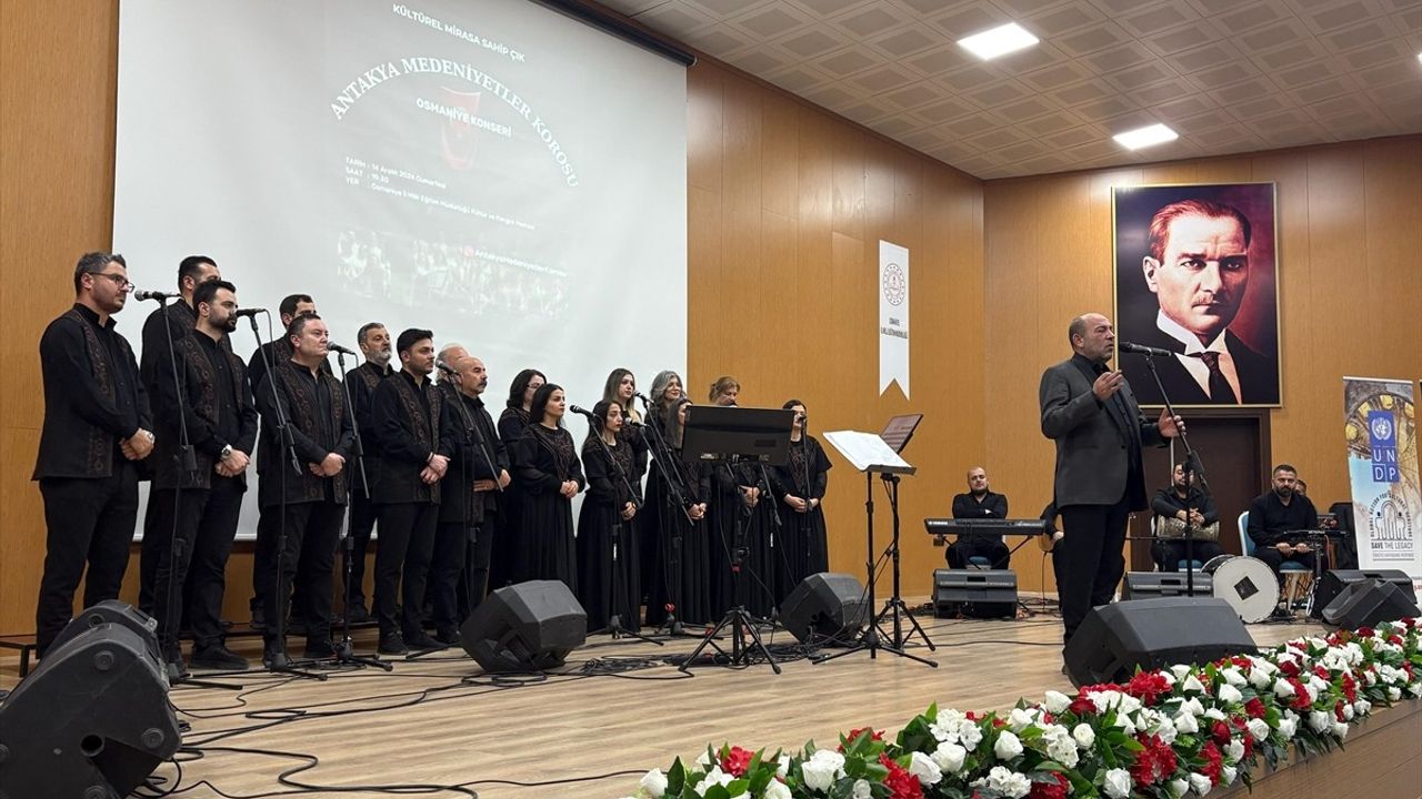 Antakya Medeniyetler Korosu, Osmaniye'de Anlamlı Bir Konser Verdi