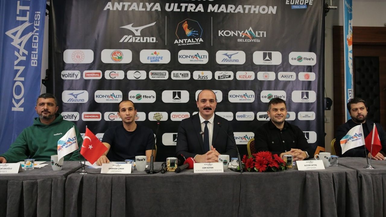 Antalya Ultra Maratonu Bu Yıl Dördüncü Kez Düzenleniyor