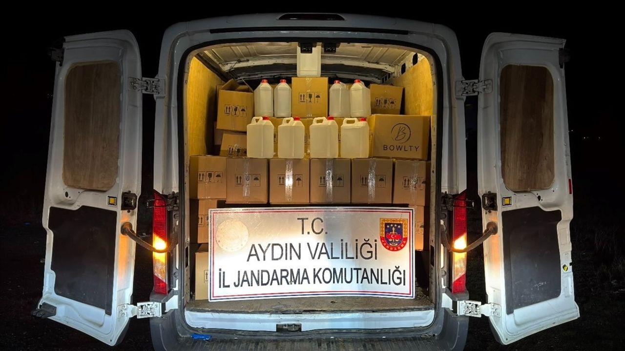 Aydın'da Etil Alkol Operasyonu: 1,6 Ton Ele Geçirildi