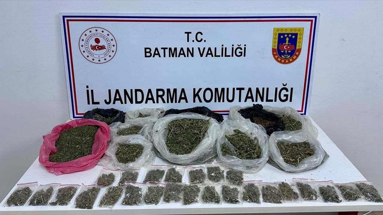 Batman'da Uyuşturucu Operasyonu: Bir Zanlı Tutuklandı