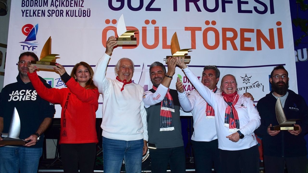 Bodrum'da BAYK Güz Trofesi Yarışları Tamamlandı