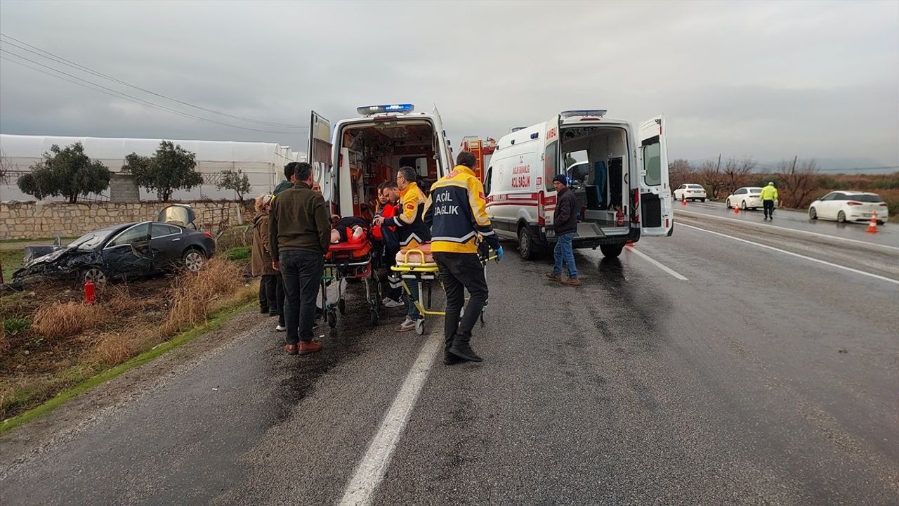 Denizli'de Kaza: 1 Ölü, 5 Yaralı