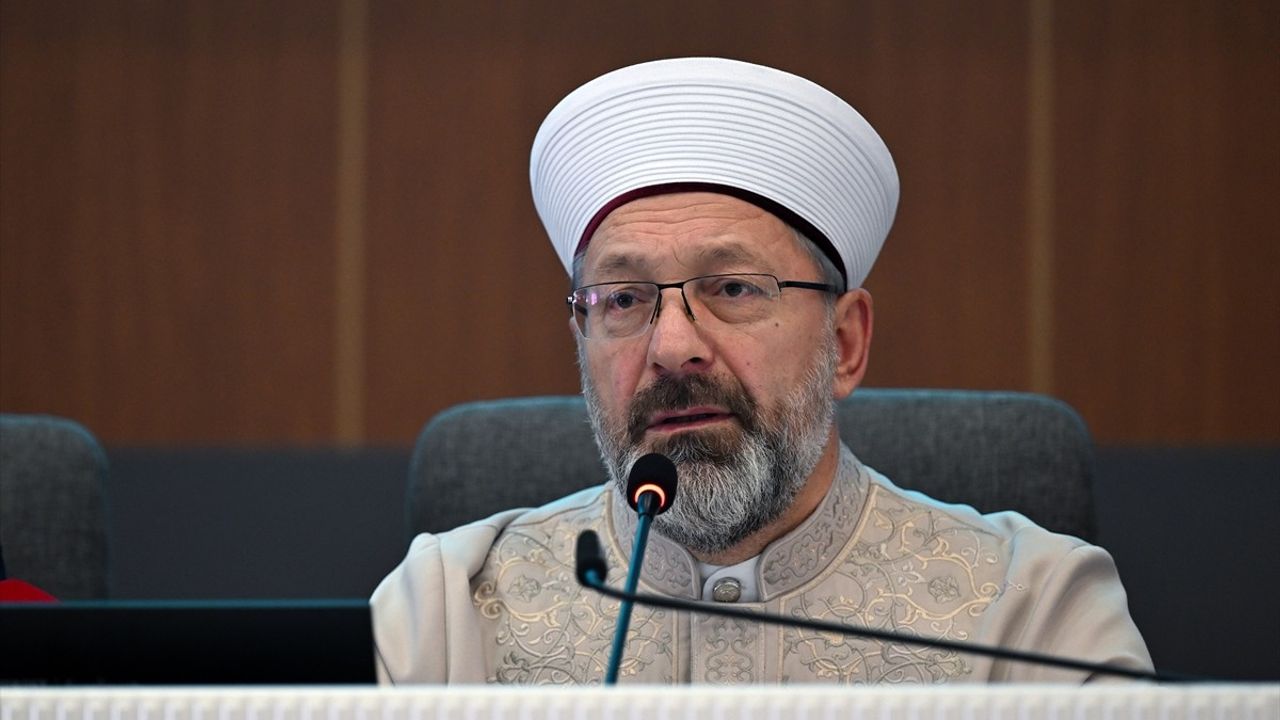 Diyanet İşleri Başkanı Ali Erbaş, İl Müftüleri Toplantısında Önemli Açıklamalarda Bulundu