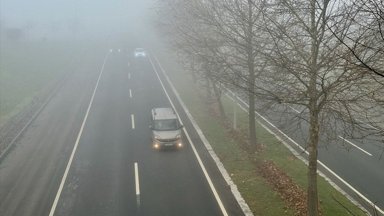 Düzce'de Sisin Ulaşım Üzerindeki Olumsuz Etkisi