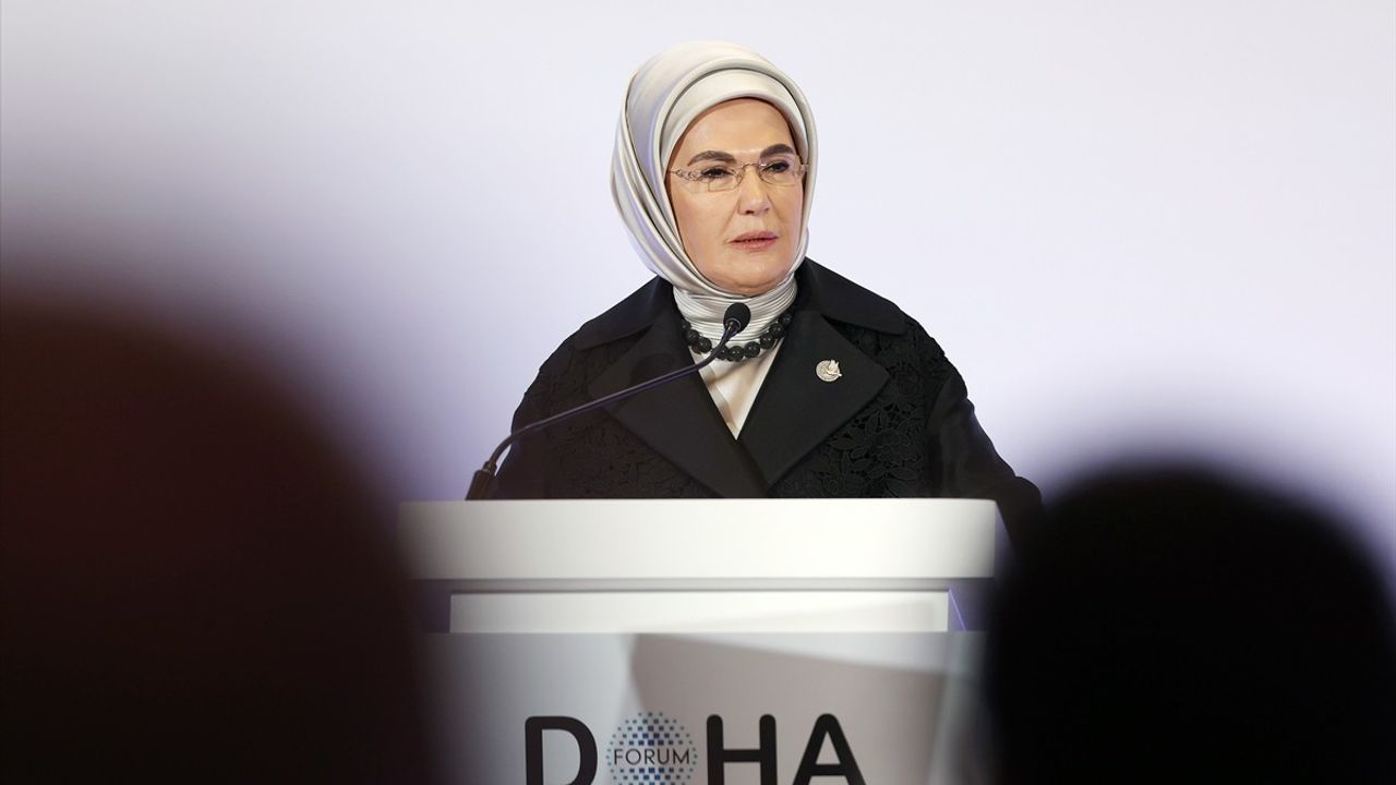 Emine Erdoğan Doha Forum 2024'te Filistin Meselesini Gündeme Getirdi