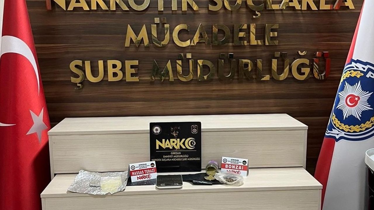 Giresun'da Uyuşturucu Operasyonunda 6 Tutuklama