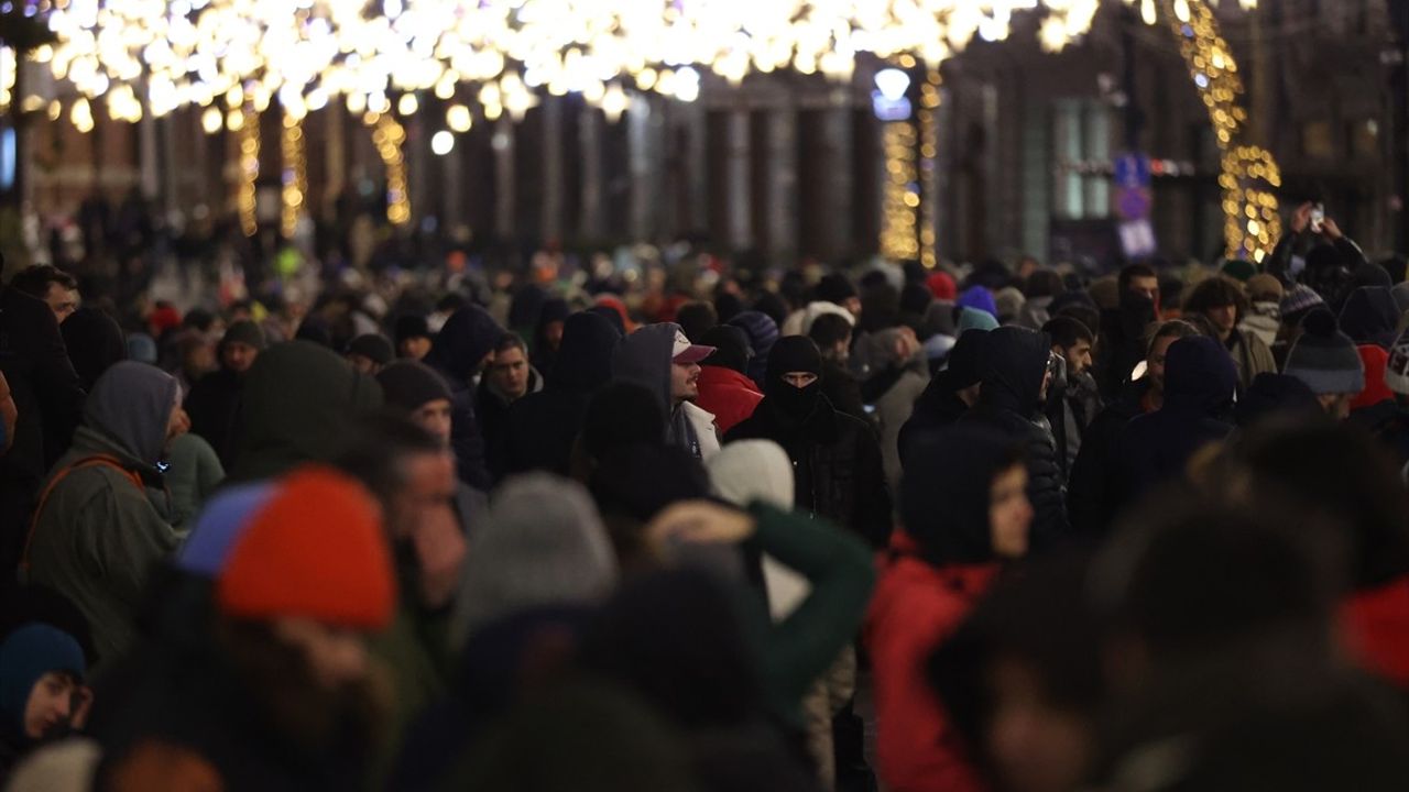 Gürcistan'daki Protestolar 21. Güne Girdi