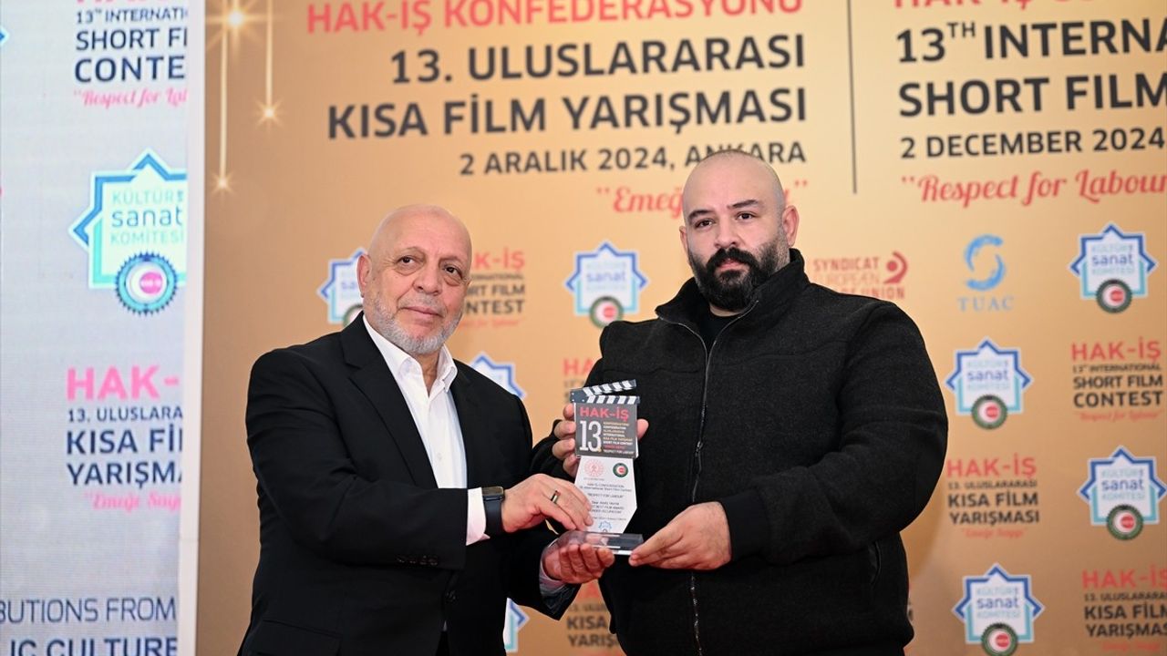 HAK-İŞ 13. Uluslararası Kısa Film Yarışması Düzenlendi