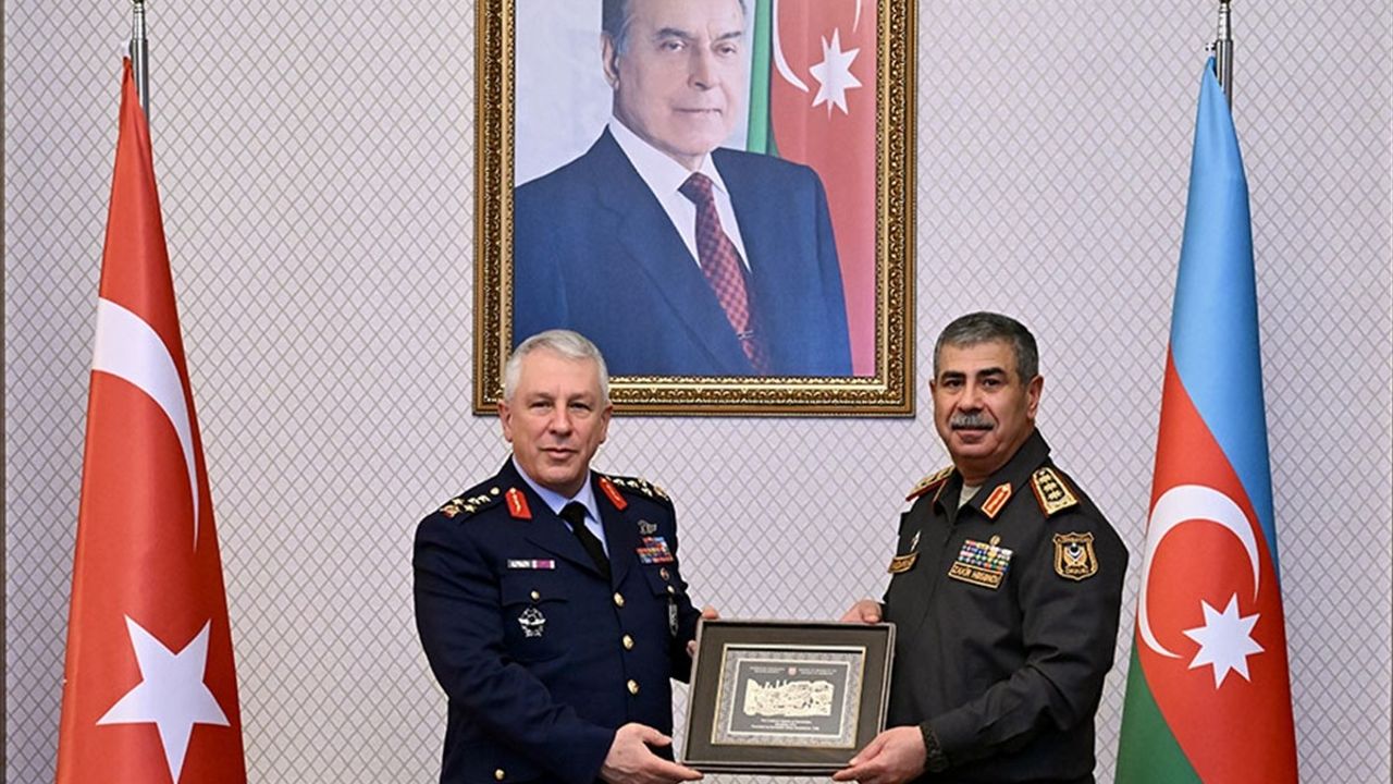 Hava Kuvvetleri Komutanı Kadıoğlu'nun Azerbaycan Ziyareti