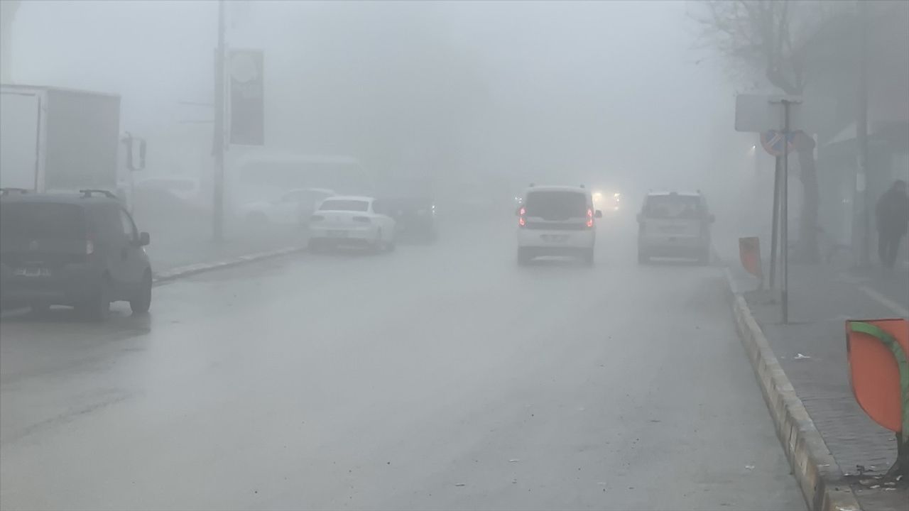 Iğdır'da Yoğun Sis Etkili