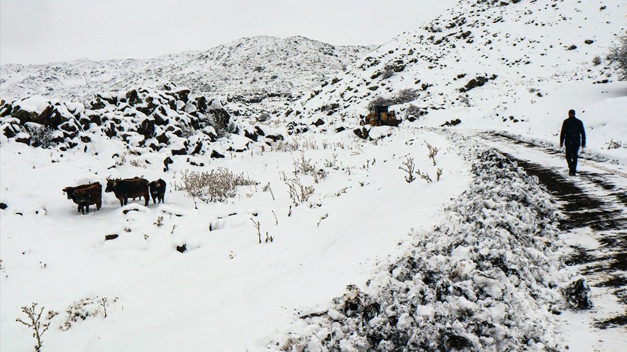 Iğdır Dağ Köylerinde Kış Bağlantısı Başladı