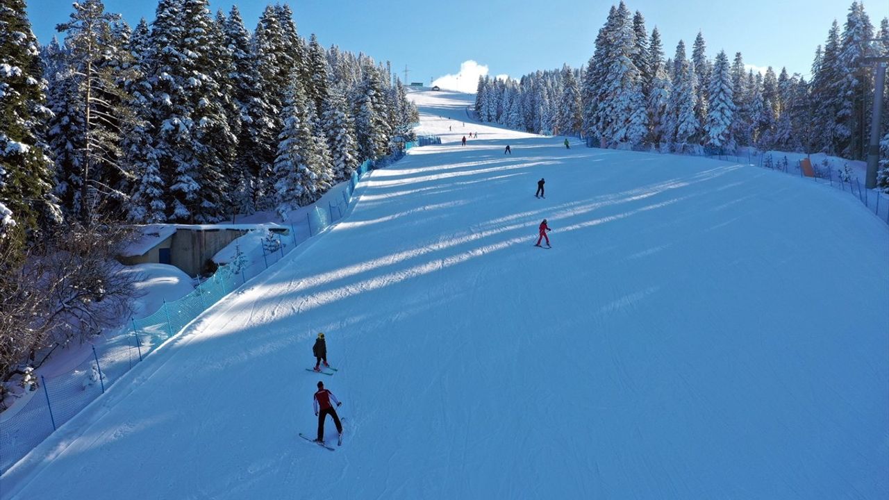 Ilgaz Dağı Kayak Merkezlerinde Yılbaşı Coşkusu