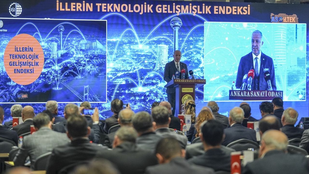 İllerin Teknolojik Gelişmişlik Endeksi Açıklandı