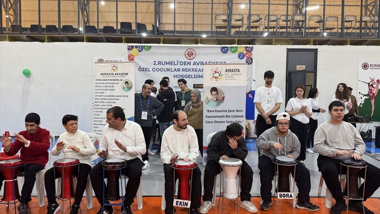 İstanbul'da Özel Gereksinimli Çocuklar İçin Rekreasyon Şenliği