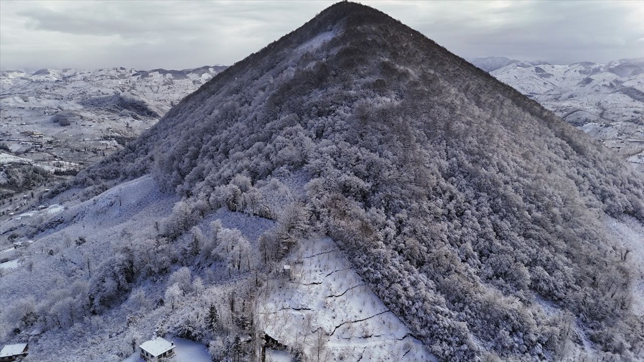 Karadeniz Bölgesi'nde Kar Yağışı Ulaşıma Engel Oluyor