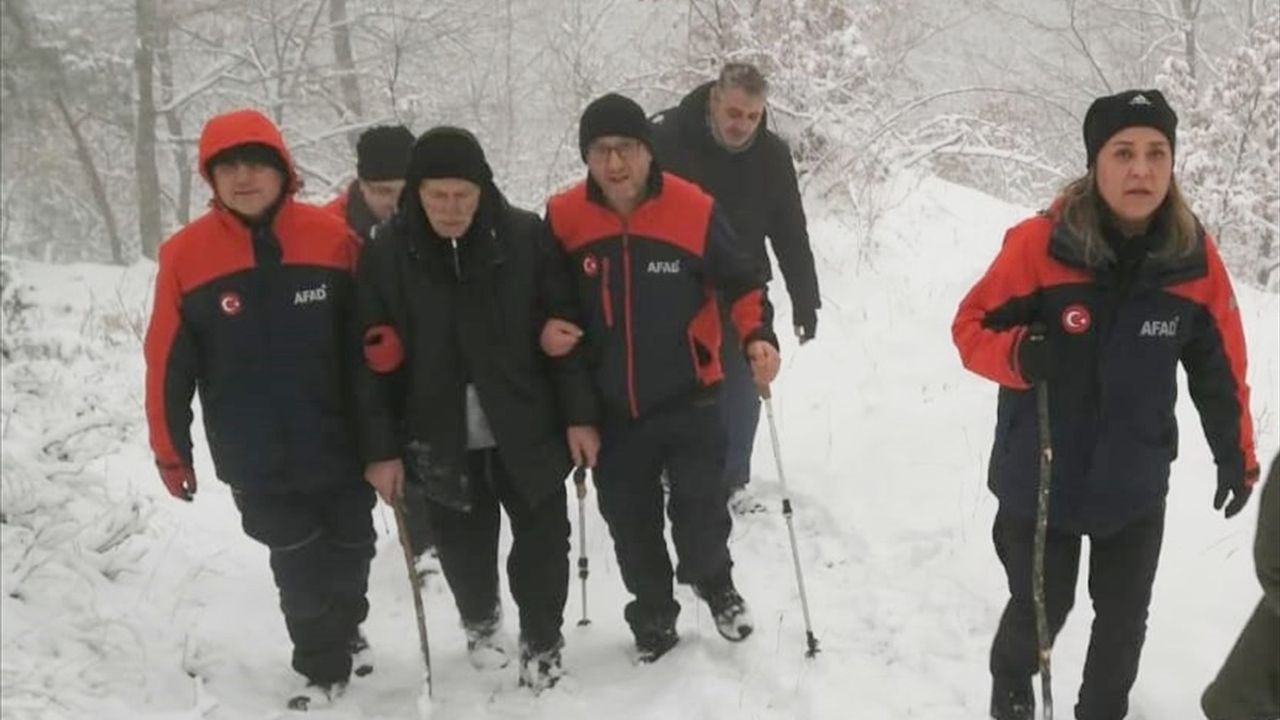 Kütahya'da Kayıp Alzheimer Hastası Bulundu