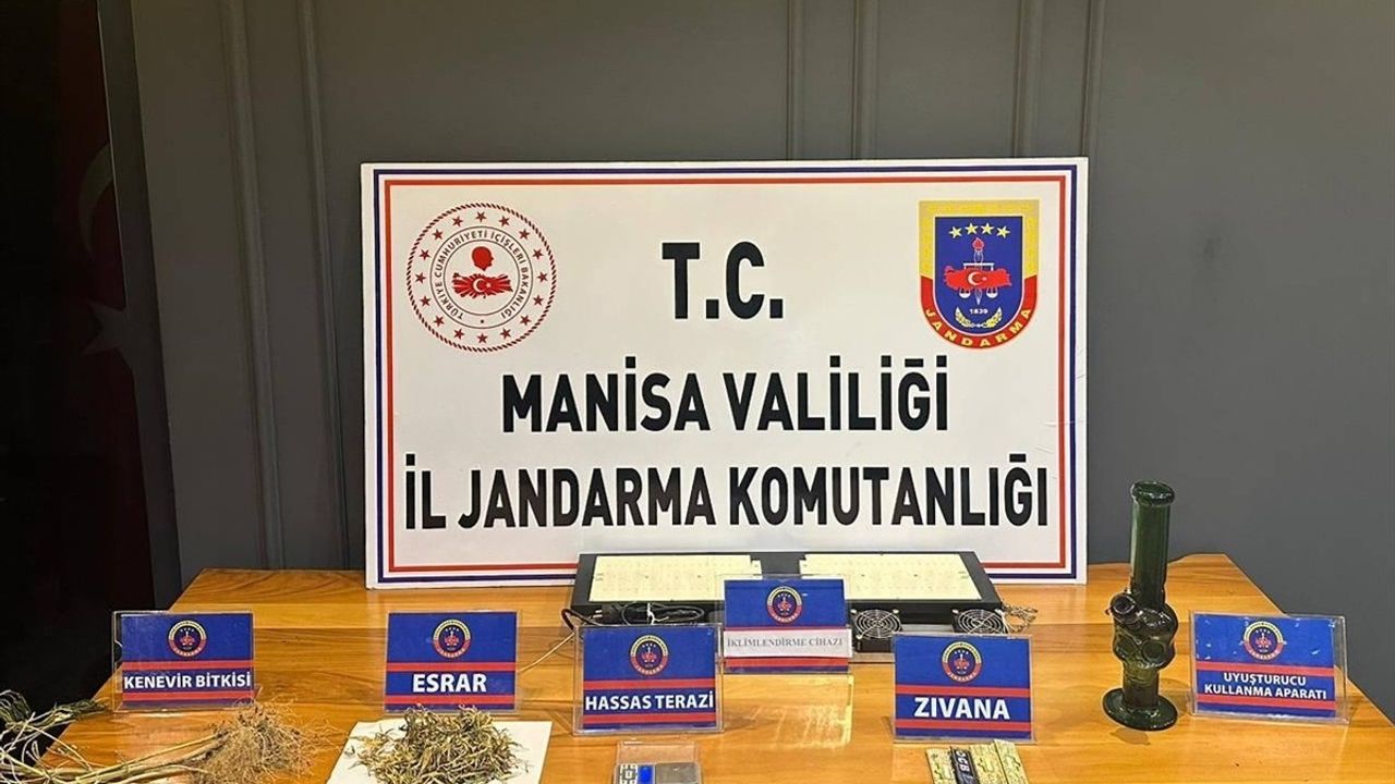 Manisa'da Kenevir Yetiştiren Şahıs Yakalandı