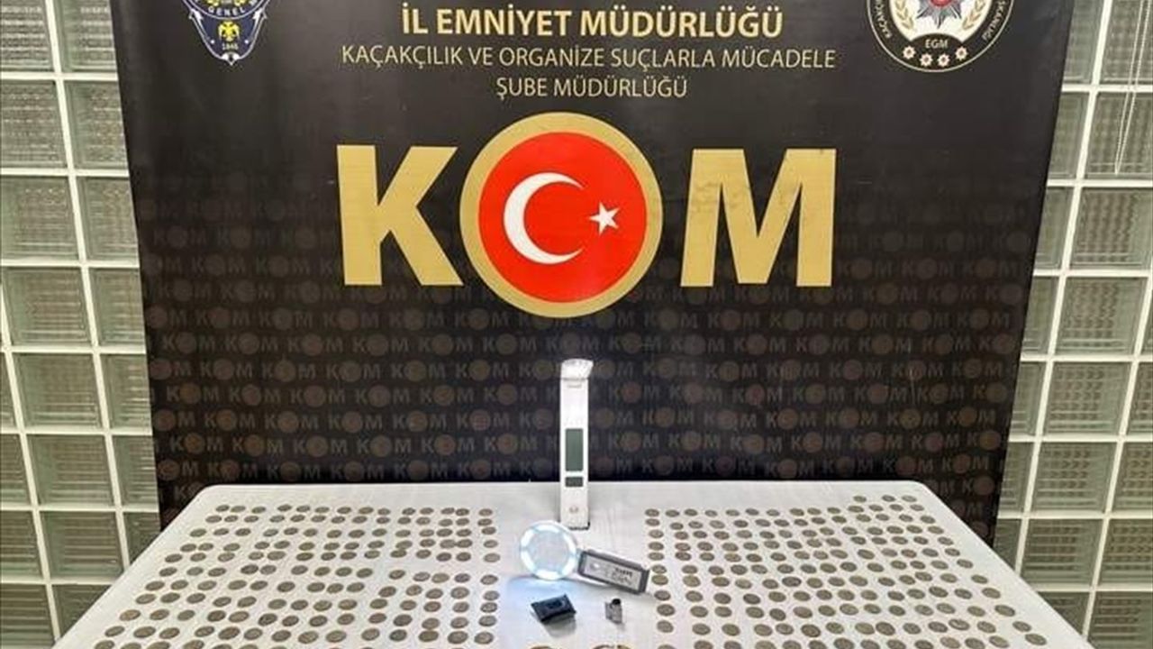 Manisa'da Tarihi Eser Kaçakçılığına Operasyon