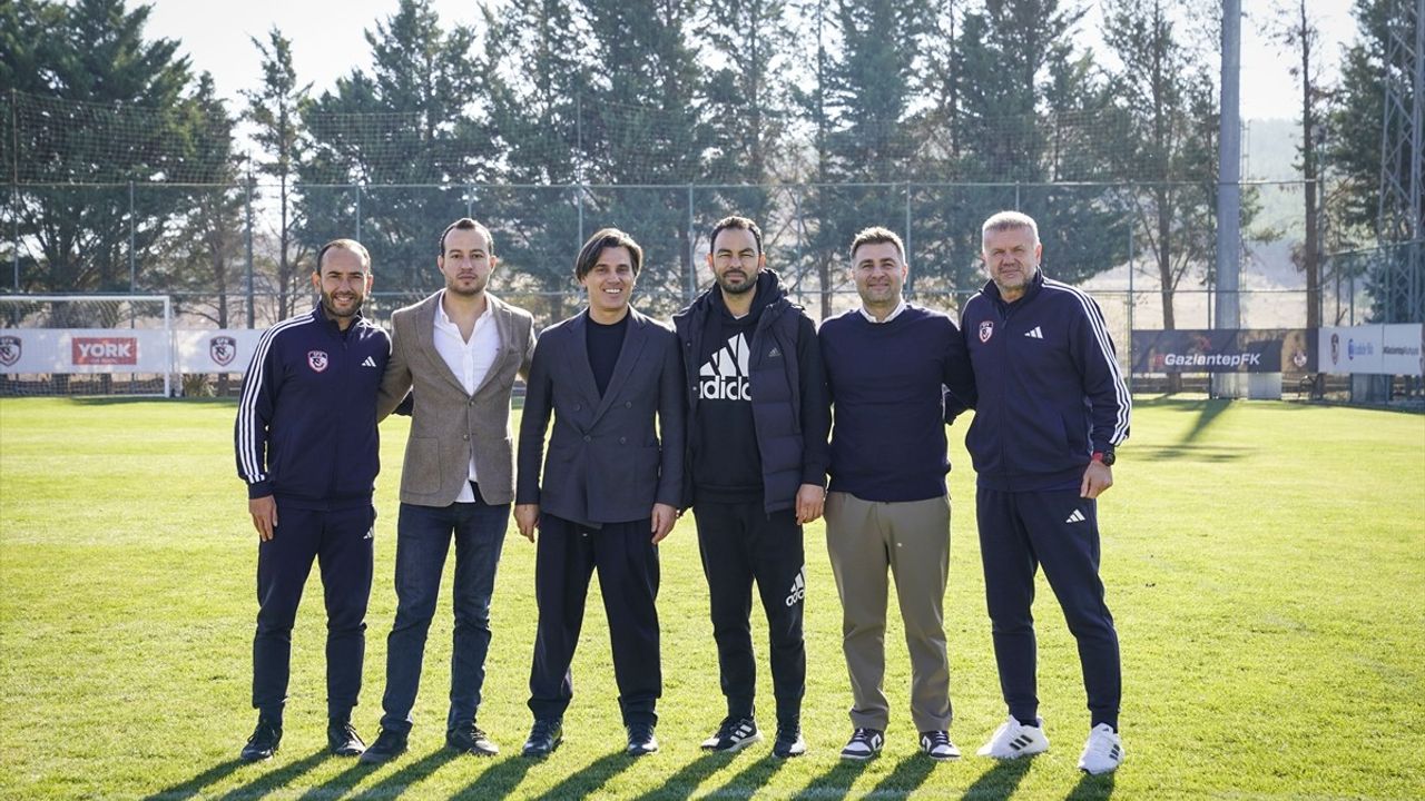 Montella, Gaziantep FK'yi Ziyaret Etti