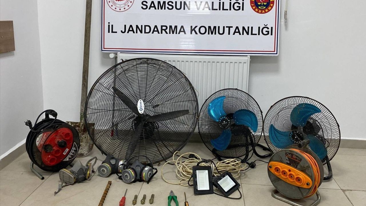 Samsun'da Kaçak Kazı Yapan Şahıs Yakalandı