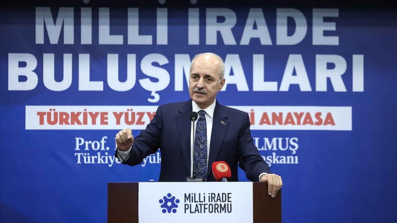 TBMM Başkanı Kurtulmuş'tan Yeni Anayasa Açıklamaları