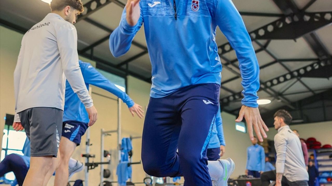 Trabzonspor, Samsunspor Maçı Hazırlıklarını Çift Antrenmanla Tamamladı