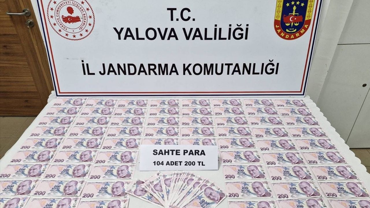 Yalova'da Sahte Para Operasyonu: 2 Zanlı Tutuklandı