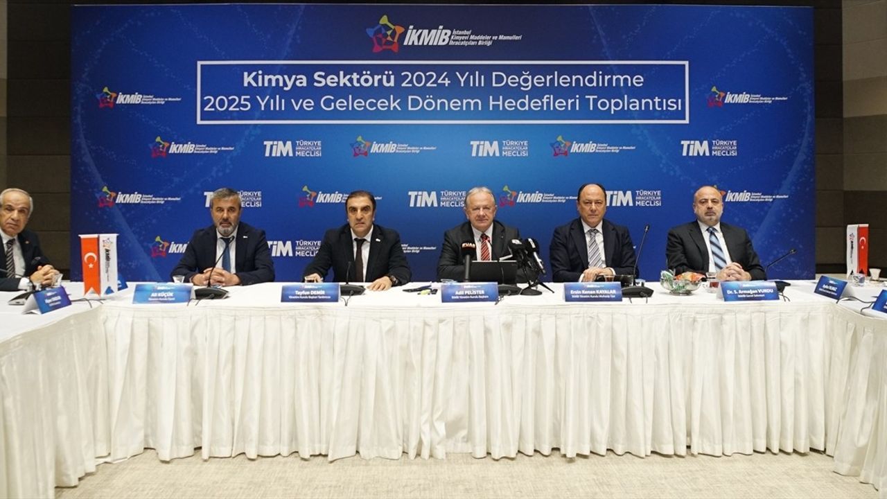 2025 Hedefi: Kimya İhracatı 35 Milyar Dolar Olacak