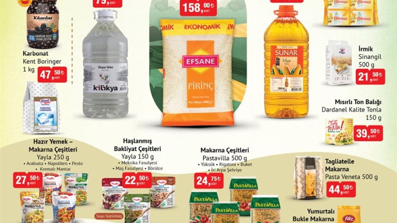 21 Ocak’ta 5 KG’sı 158 TL’ye düşecek! O market tarihi indirimi duyurdu 