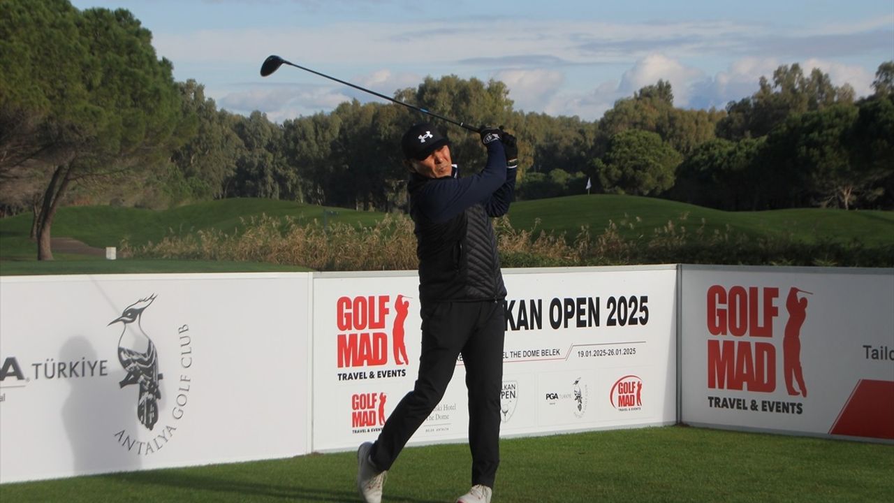 7. Balkan Open 2025 Golf Şampiyonası Antalya'da Başladı