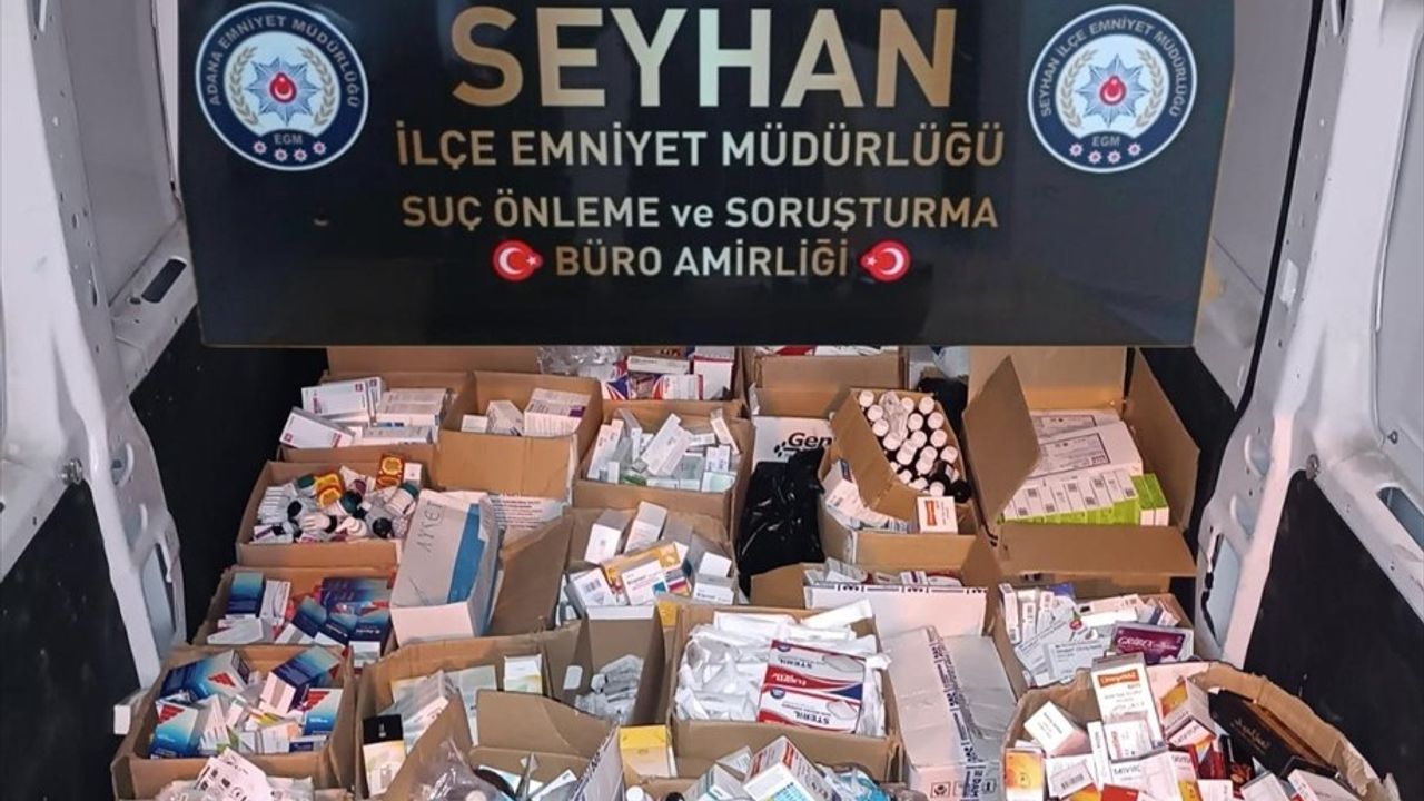 Adana'da Reçeteye Tabi İlaç Operasyonu