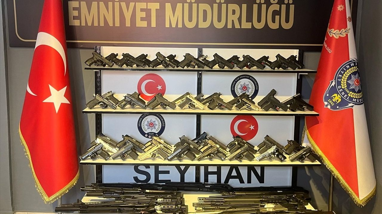 Adana'da Silah Operasyonu: 56 Silah Ele Geçirildi