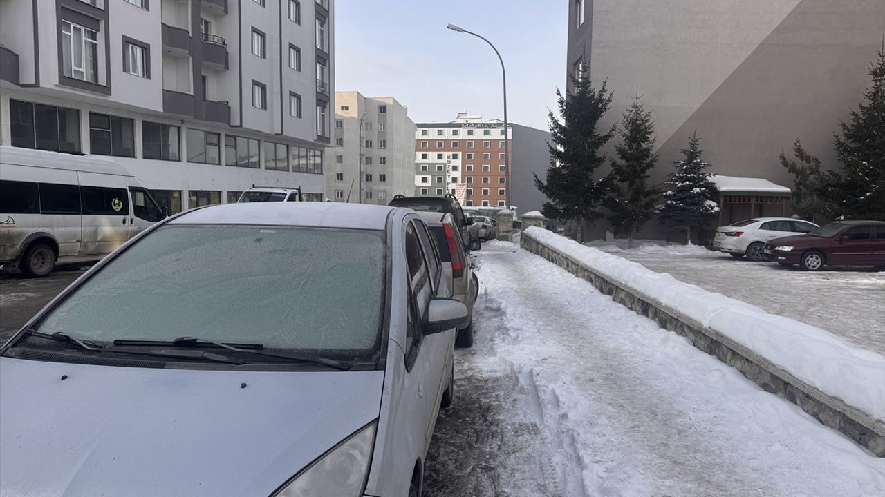 Ağrı ve Erzurum'da Dondurucu Soğuklar Hayatı Olumsuz Etkiliyor