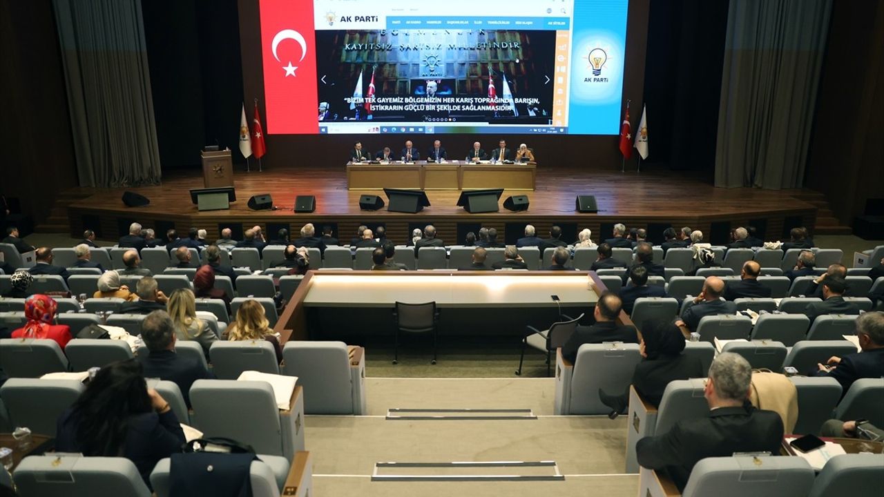 AK Parti MKYK Toplantısı Gerçekleşti