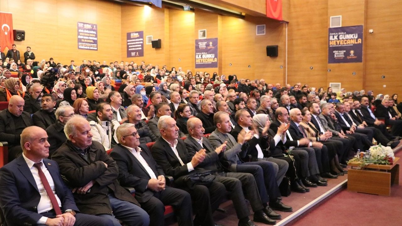 AK Parti Siirt Kadın Kolları 7. Olağan Kongresi Yapıldı