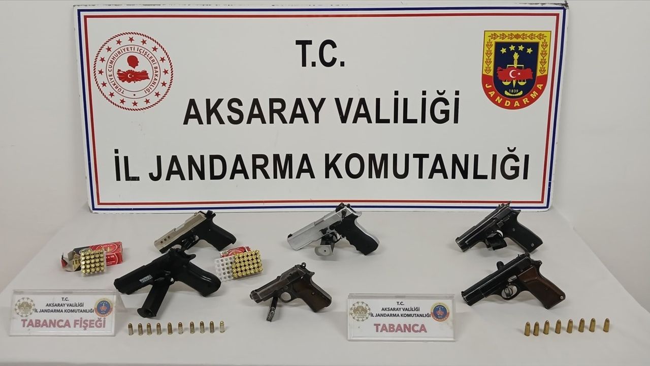 Aksaray'da Silah Kaçakçılığı Operasyonu: 1 Tutuklama