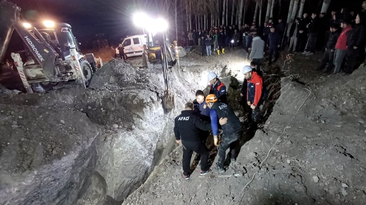 Amasya'da Sondaj Çalışması Sırasında Göçük: İki İşçi Kayboldu