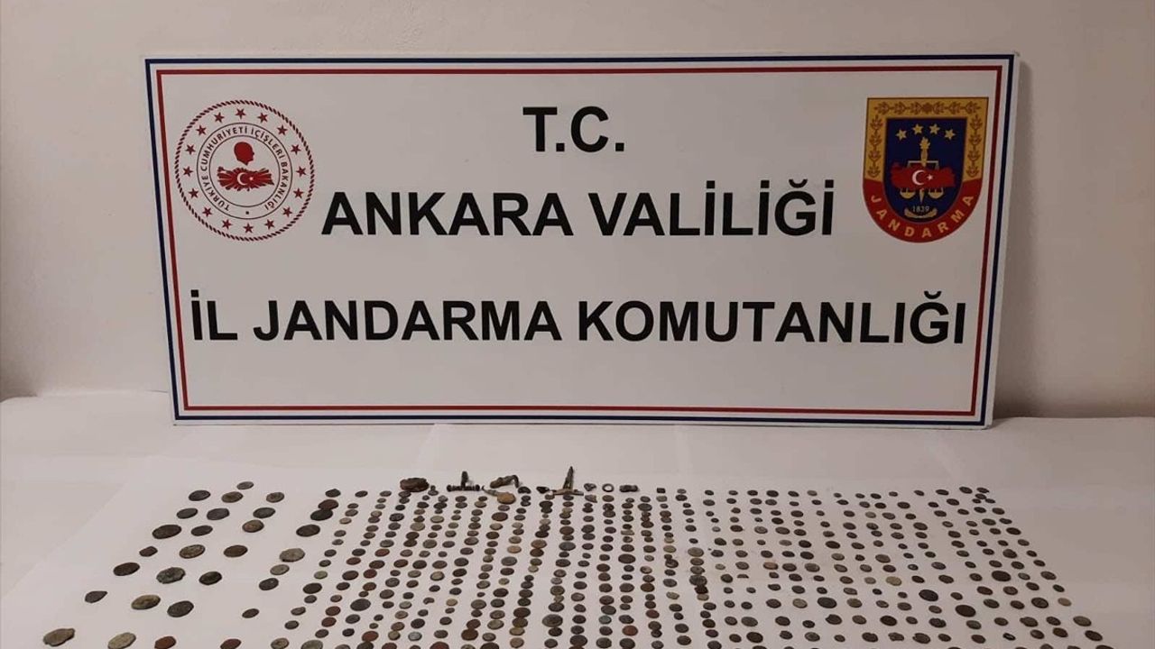 Ankara'da Tarihi Eser Kaçakçılığı Operasyonu