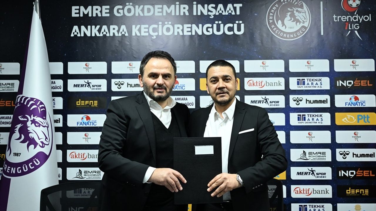 Ankara Keçiörengücü'nden Önemli Sponsorluk Anlaşması